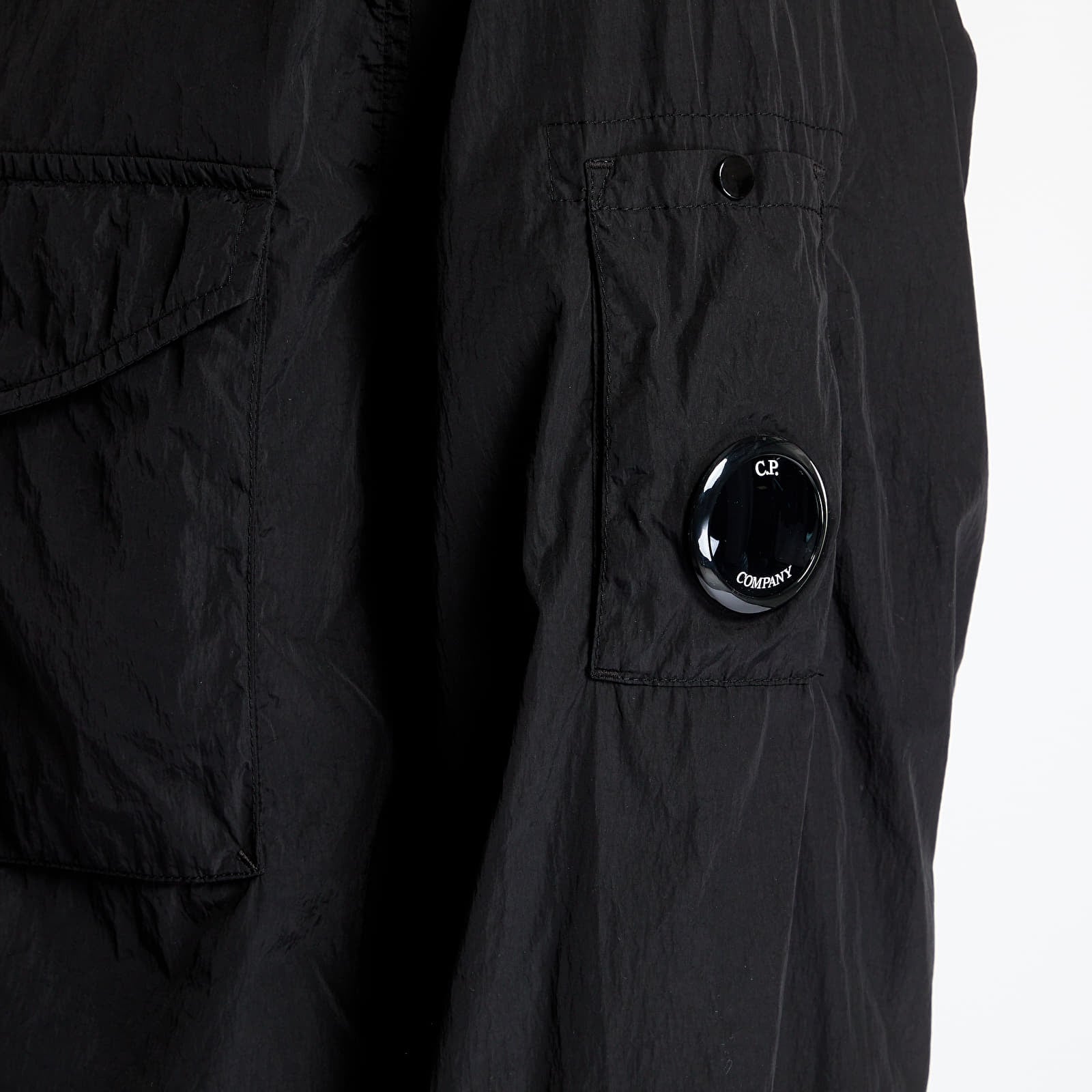 Overshirt C.P. Company Chrome-R Full Zip Overshirt Black