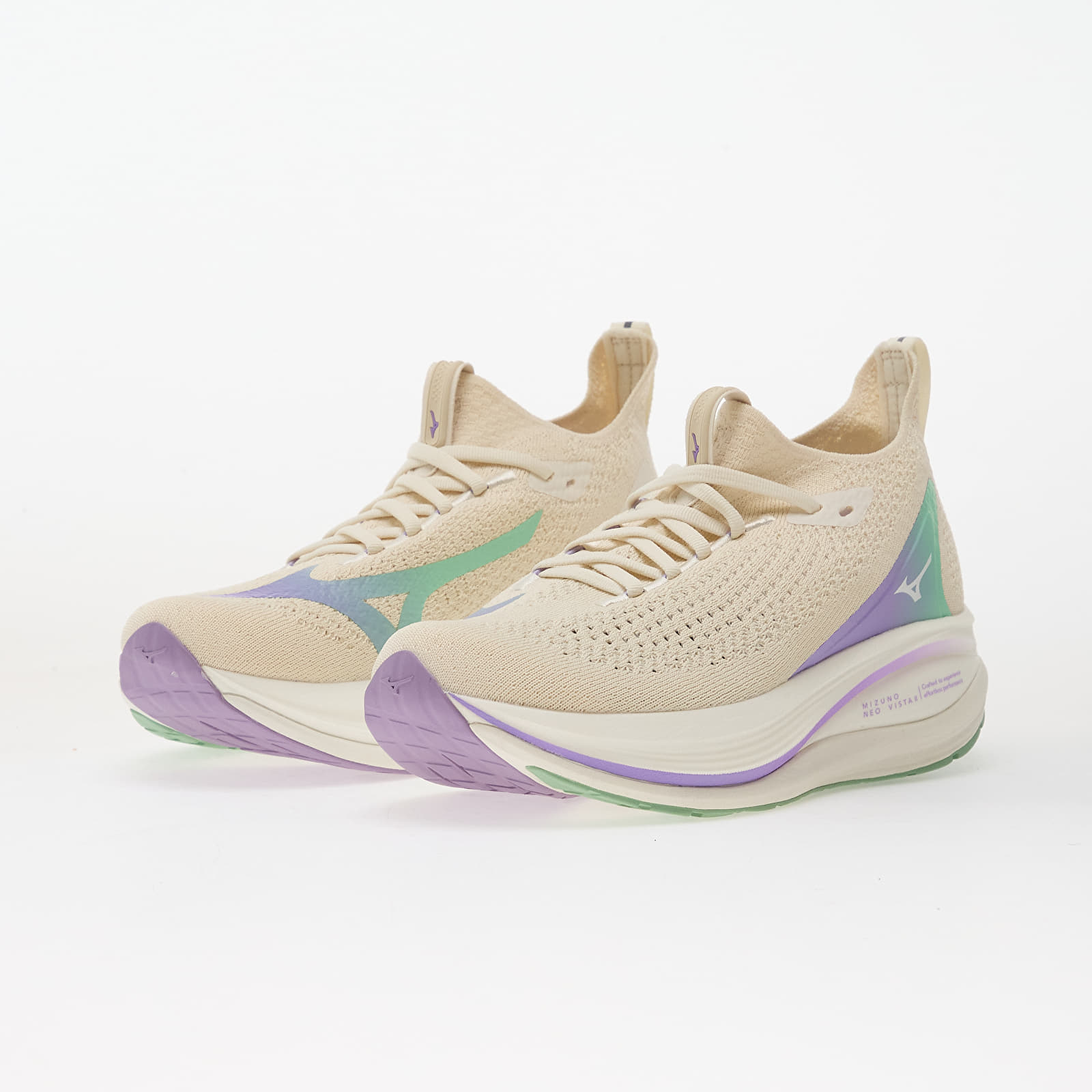 Women's shoes Mizuno Neo Vista 2 (W) Pristine/ White/ Healing Opal