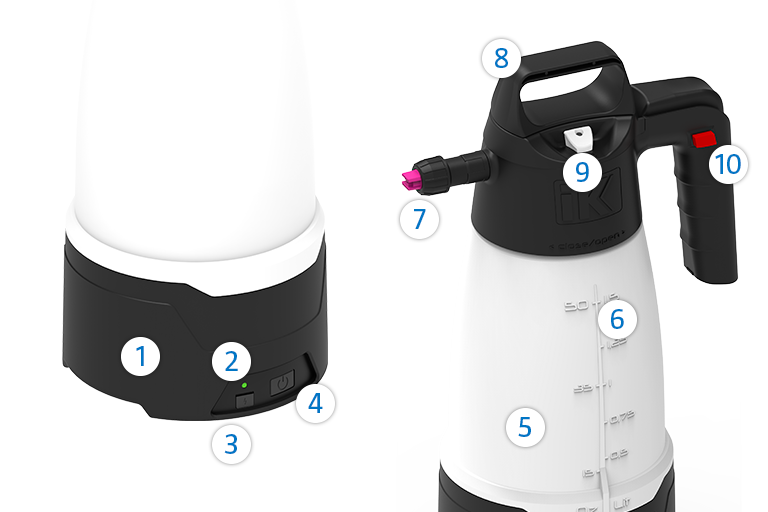 Professional Electric Sprayer IK e Foam Pro 2