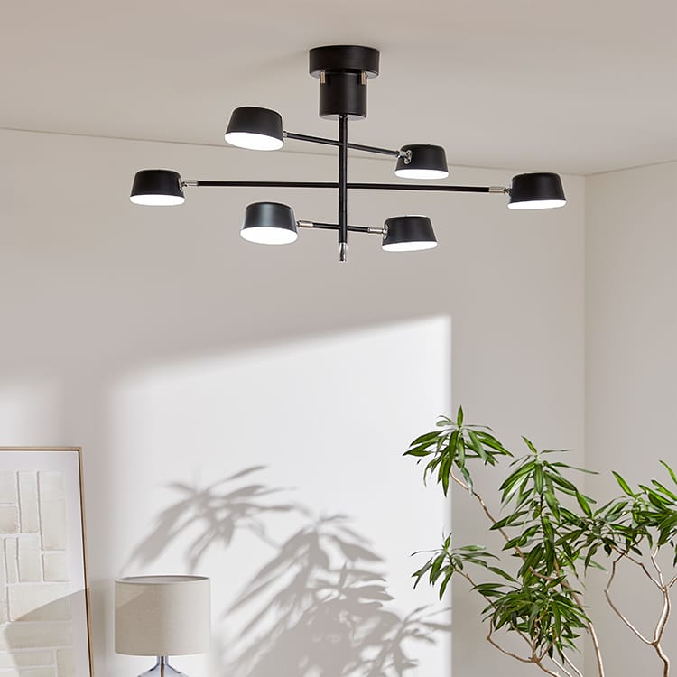 6灯]シーリングライト アッパーライト 間接照明 8畳 | 【公式】LOWYA