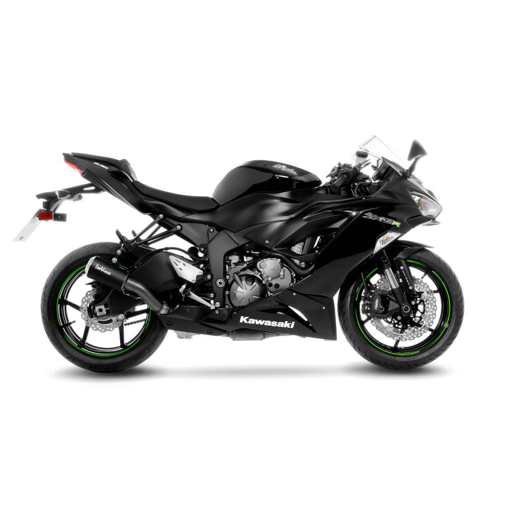 LV-10 BLACK EDITION for Kawasaki Zx-6r Ninja 2019 - 2025 | LeoVince