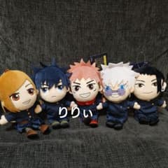 USJ ユニバ 呪術廻戦 虎杖 伏黒 釘崎 五条悟 夏油 ぬいぐるみキー