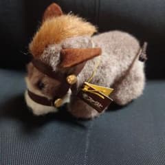 日本製 ファースト社 馬 ビンテージ レトロ ぬいぐるみ マスコット