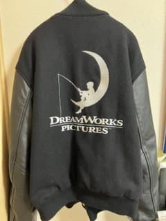 90s DREAM WORKS レザースタジャン/ドリームワークス - メルカリ