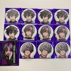 桃源暗鬼 c107 缶バッジ カード 淀川真澄 朽森紫苑 猫咲波久礼 コミケ