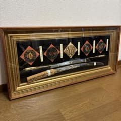 模造刀 鍔 レプリカ 美術工芸品 刀剣額 インテリア 日本刀 - メルカリ