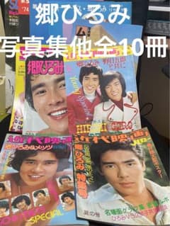 昭和レトロ】 郷ひろみ 写真集、パンフレット、雑誌全10冊 - メルカリ
