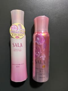 廃盤品 カネボウ サラ 髪コロンB＆まっすぐアイロン用エッセンス 新品