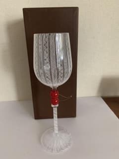 安田泰三手吹レース文様花器置物 - メルカリ