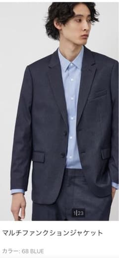 新品未使用] PLST マルチファンクションジャケット 68 BLUE M - メルカリ