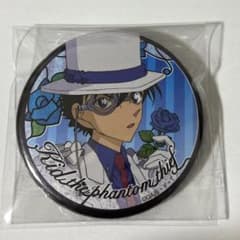 名探偵コナン 怪盗キッド 缶バッジ 青薔薇 - メルカリ