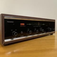 動作品】パイオニア ステレオ レシーバーアンプE-1000AMP（昭和レトロ