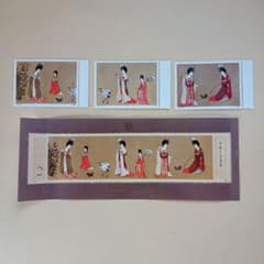 中国切手】T89 唐美人 3種完＋小型シート - メルカリ