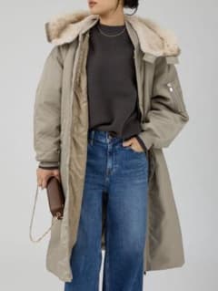 新品タグ付きアッパーハイツTHE U-2 LONG HOODIE アウターMA1 - メルカリ