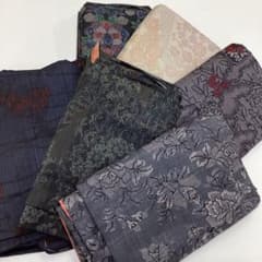 着物まとめ売り、袷、大島紬、リメイク素材、正絹P162 - メルカリ