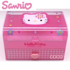 完売品】ハロー キティ 50周年 カオハナ 収納 ファンシー レトロ BOX