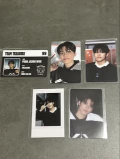 TREASURE ジョンウ トレカ 5枚セット - メルカリ