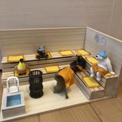 檜香る！ どうぶつサウナ サウナ室 ミニチュア ジオラマ サウナキット