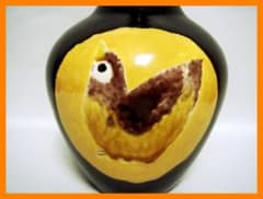 102『九谷 花生 花瓶 壺 共箱』五十吉 /骨董品 古美術 アンティーク