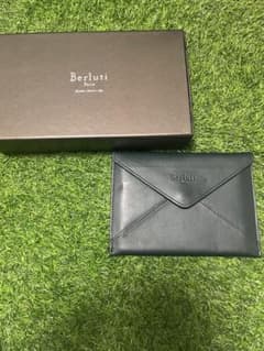 Berluti レザー レターケース 封筒型ポーチ 箱付き - メルカリ