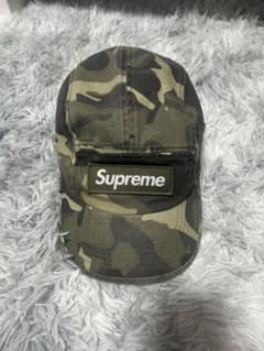 Supreme Camp Cap シュプリーム 迷彩 ボックスロゴ キャップ - メルカリ