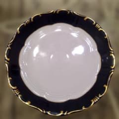 ハンガリー陶磁器 ジョルナイZsolnay ポンパドールPompadour 大皿