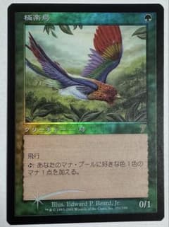 希少】MTG 7版日本語旧枠Foil極楽鳥/Birds of Paradise - メルカリ