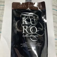 KURO ダークブラウン クリームシャンプー 400ml - メルカリ