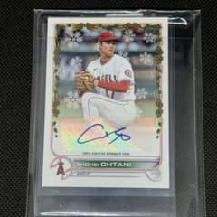 Topps Holiday 2022 大谷翔平 直筆サインカード 世界25枚限定 - メルカリ