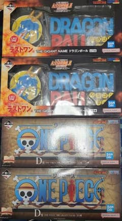 未開封、即日発送】一番くじワンピース、ドラゴンボール ギガント