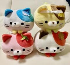 もちふわ！ころころにゃんこ ご当地マスコット ぬいぐるみ 4種セット