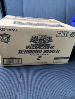 遊戯王OCG ターミナルワールド2 カートン 未開封box24個入り - メルカリ