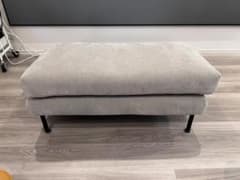 ACTUS アクタス ソファ オットマン グレー（同素材ソファ別売あり