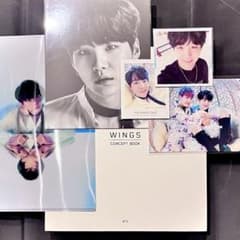 BTS WINGS concept book SUGA ユンギ ポラ プレフォト - メルカリ