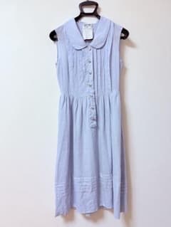 CHANEL BOUTIQUE 薄い青のひざ丈ワンピース - メルカリ