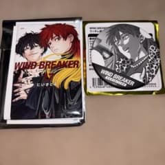 WIND BREAKER展ランダム缶マグネット原作コマ缶バッジ焚石矢 棪堂哉真