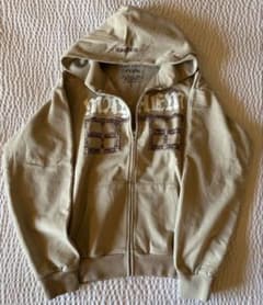 Lady Gaga The MAYHEM ZIP HOODIE L ベージュ - メルカリ