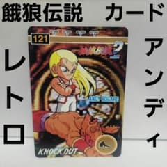 アンディ・ボガード 餓狼伝説 カード キングオブファイター カードダス