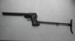 マルゼン ワルサーP38 デタッチャブル用 ストック+サイレンサー