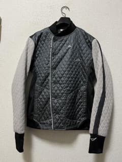 クシタニ K-1869 キルティングインナージャケット /M グレー×ブラック