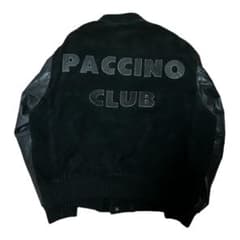 良品 80s PACCINO CLUB バッグロゴ オールレザー スタジャン L - メルカリ
