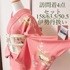 伊勢丹百貨店扱い 4点 フルセット 訪問着 入学式 卒業式 入園式 春 秋