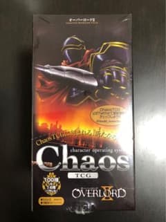 ChaosTCG オーバーロード 初版 絶版 未開封BOX - メルカリ