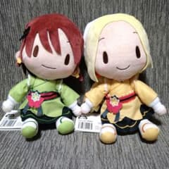 前橋ウィッチーズ ふわぷち Mぬいぐるみ“北原キョウカ&三俣チョコ”の