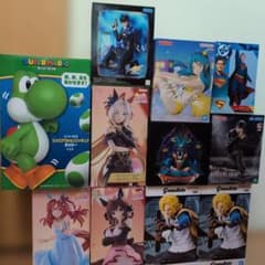 フィギュアセット スーパーマリオ・ラムちゃん・スーパーマンなど
