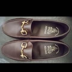 新品同様 前足裏張済 アルテサノス ビットローファー 38 ブラウン 24.5