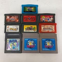GB ゲームボーイ アドバンス ソフト まとめ売り セット売り 大量 10点