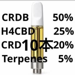 CRDB 50% リキッド 1ml 10本/睡眠DGNヘンプCBDHHBDCBN - メルカリ