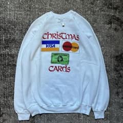 ヘインズ hanes スウェット 企業モノ クレジットカード 90-00s - メルカリ