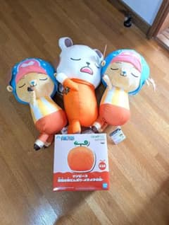 ○ONEPIECE○ワンピース○チョッパー○ベポ○おやすみぬいぐるみ